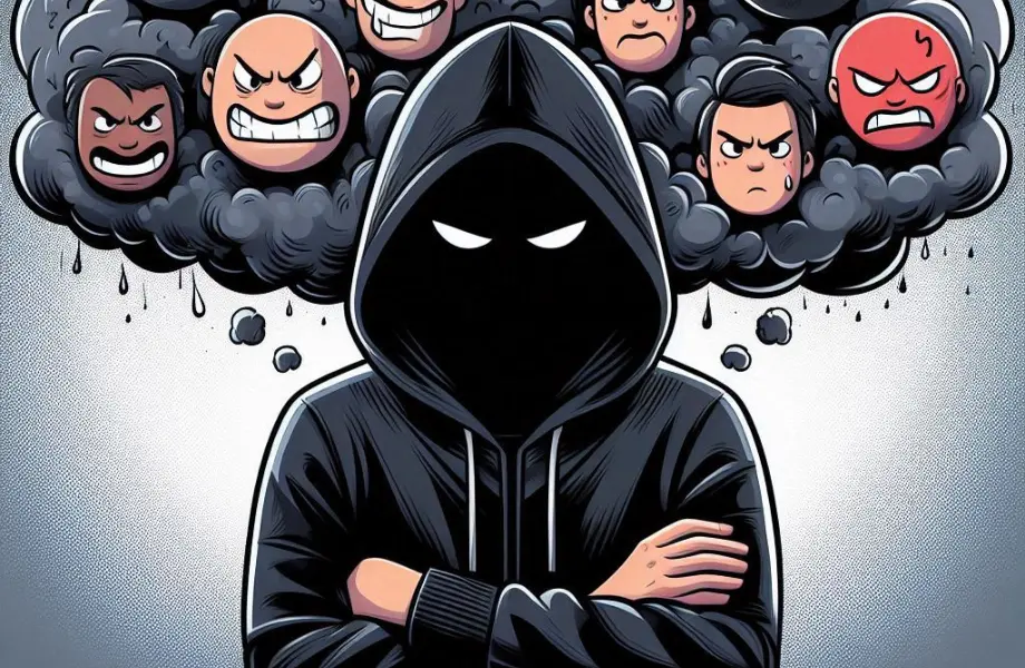 antisosyal kişilik bozukluğu, nefret