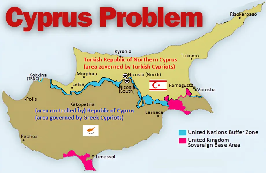 cyprus problem, cyprus issue, problems in cyprus, turkish invasion of cyprus