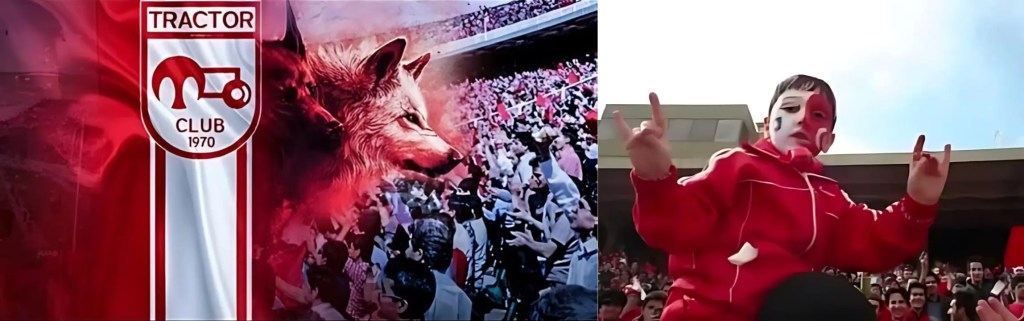 Traktör Sazi, Tractor Sazi, Turkish team with the most fans, red wolves, boy giving bozkurt salute