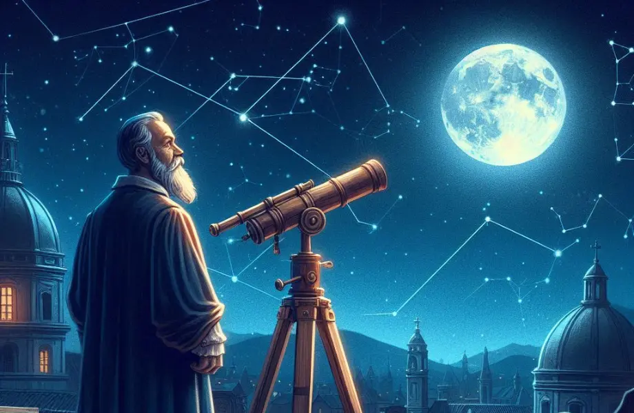Galileo inventions, galileo telescope, what galileo galilei found