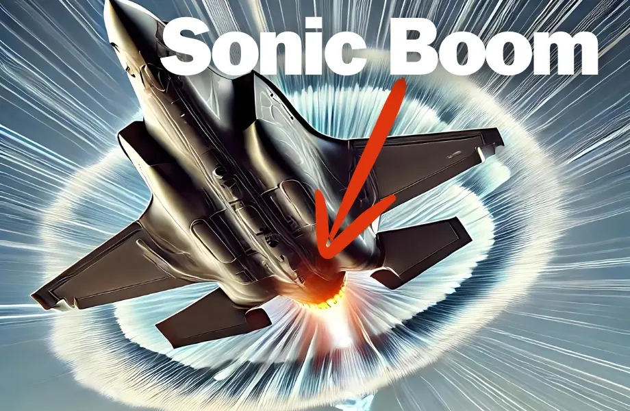 what is a sonic boom, shockwave, bombshock, what caused the sonic boom