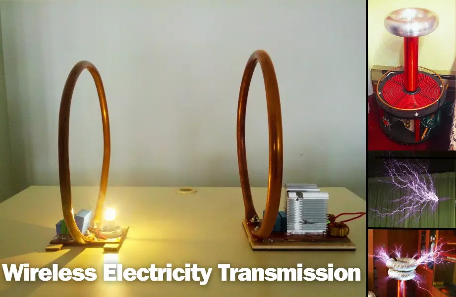 wireless electricity transmission, tesla wireless electricity transmission