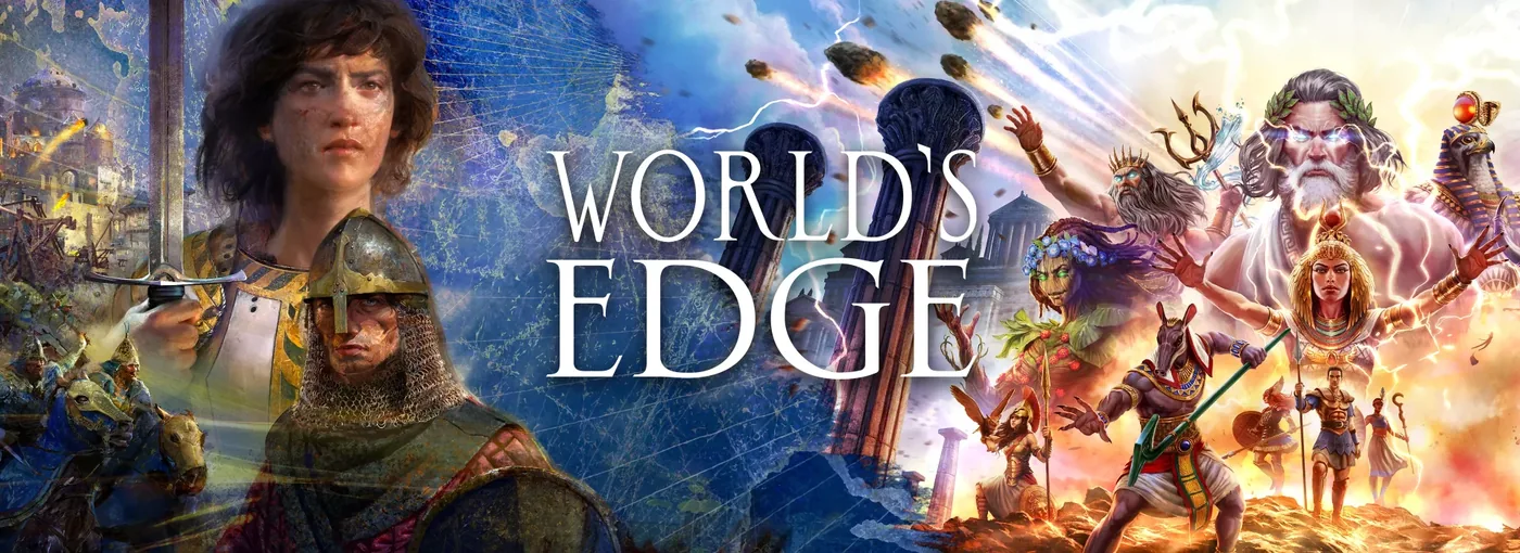 Studio banner for Age of Empires developer World's Edge.