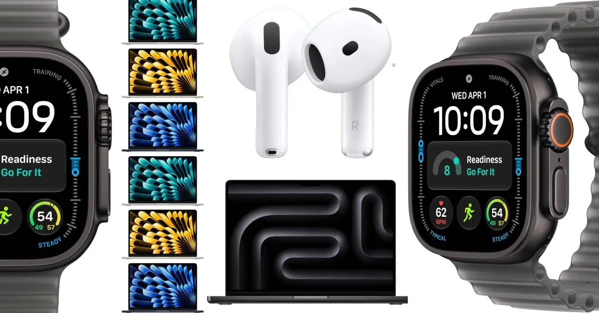 Promotional banner from 9to5Mac highlighting Apple Watch Ultra 4 pre-order discounts.