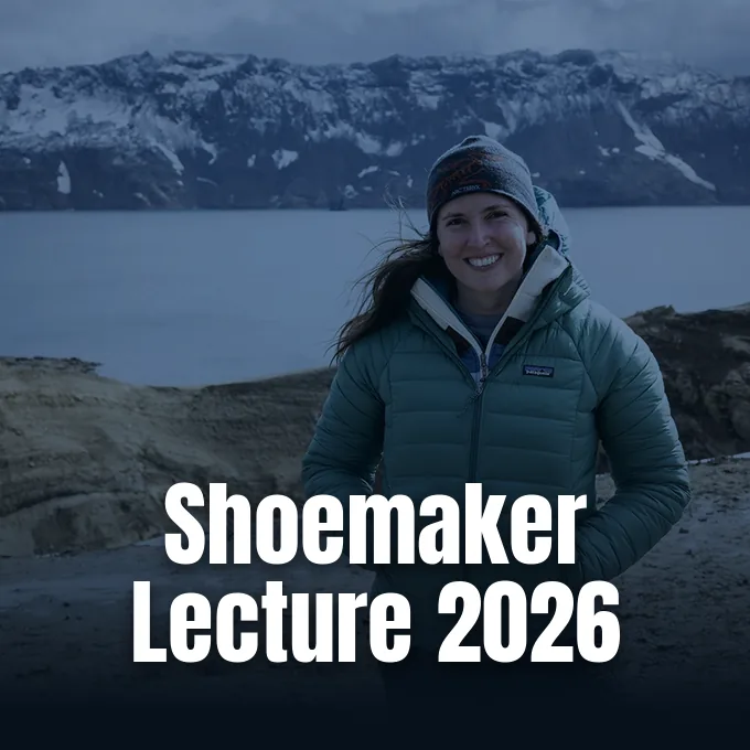 NASA planetary geologist Kelsey Young receives the American Geophysical Union Eugene Shoemaker Lecture award.