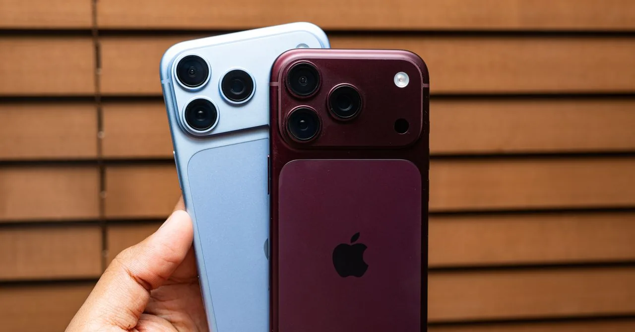Rear camera and chassis hardware on an iPhone 18 Pro model evaluating Apple battery replacement cost.