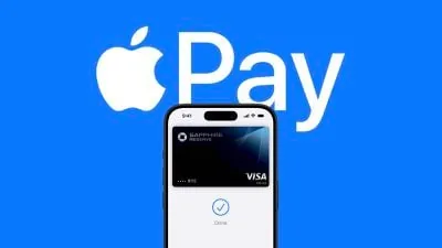 iPhone interface displaying Apple Pay fees and payment confirmation through Dynamic Island.