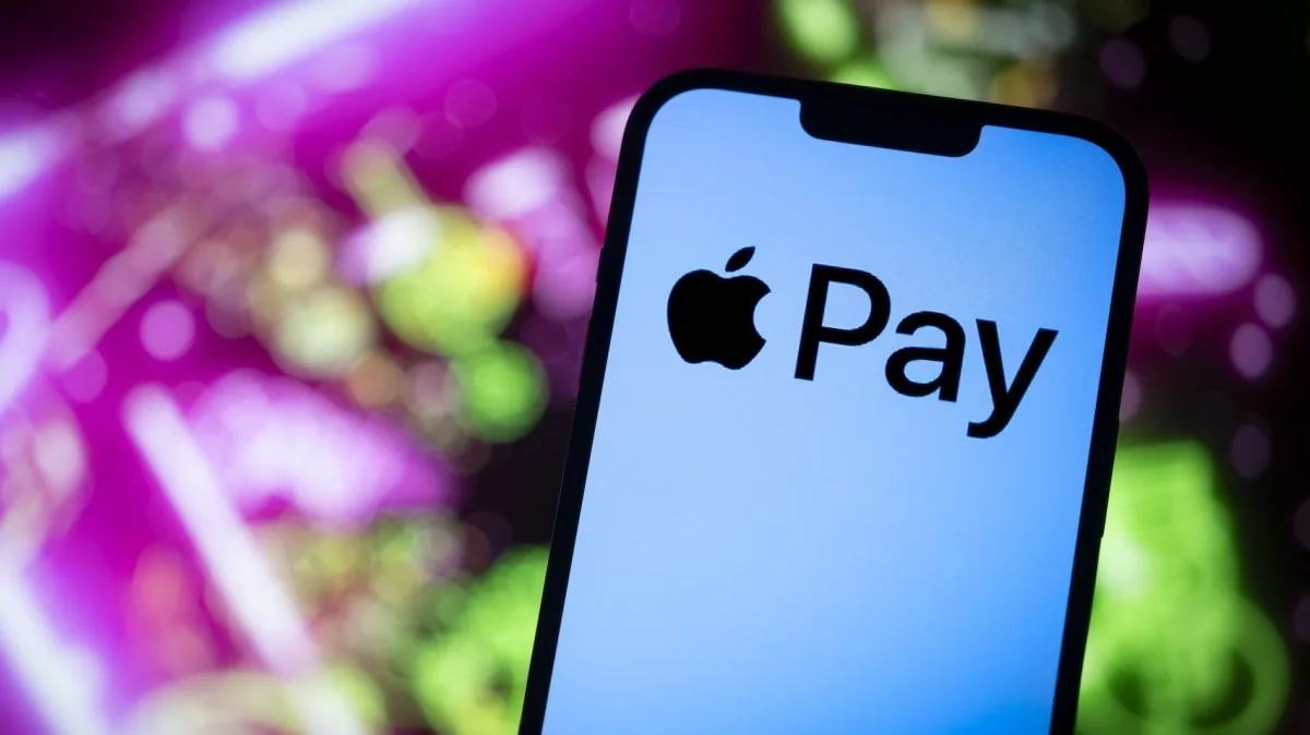 Apple Pay India contactless transaction technology demonstration.