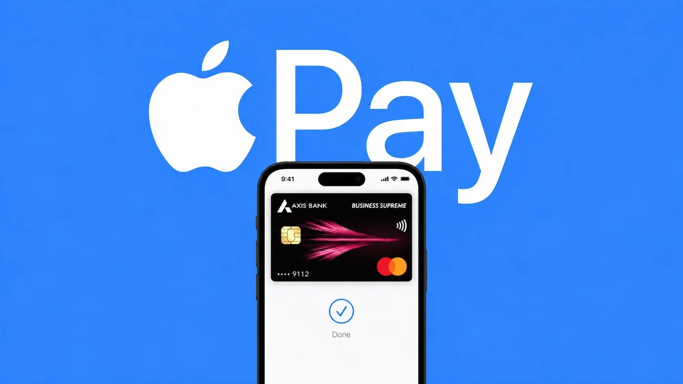 Apple Pay India service graphic marking digital payments rollout.