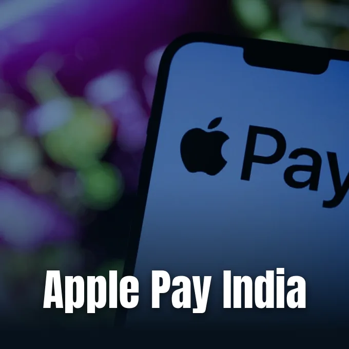 Apple Pay India digital payment service launch illustration.