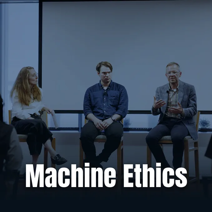 Academic panel on artificial intelligence and humanities at Harvard University