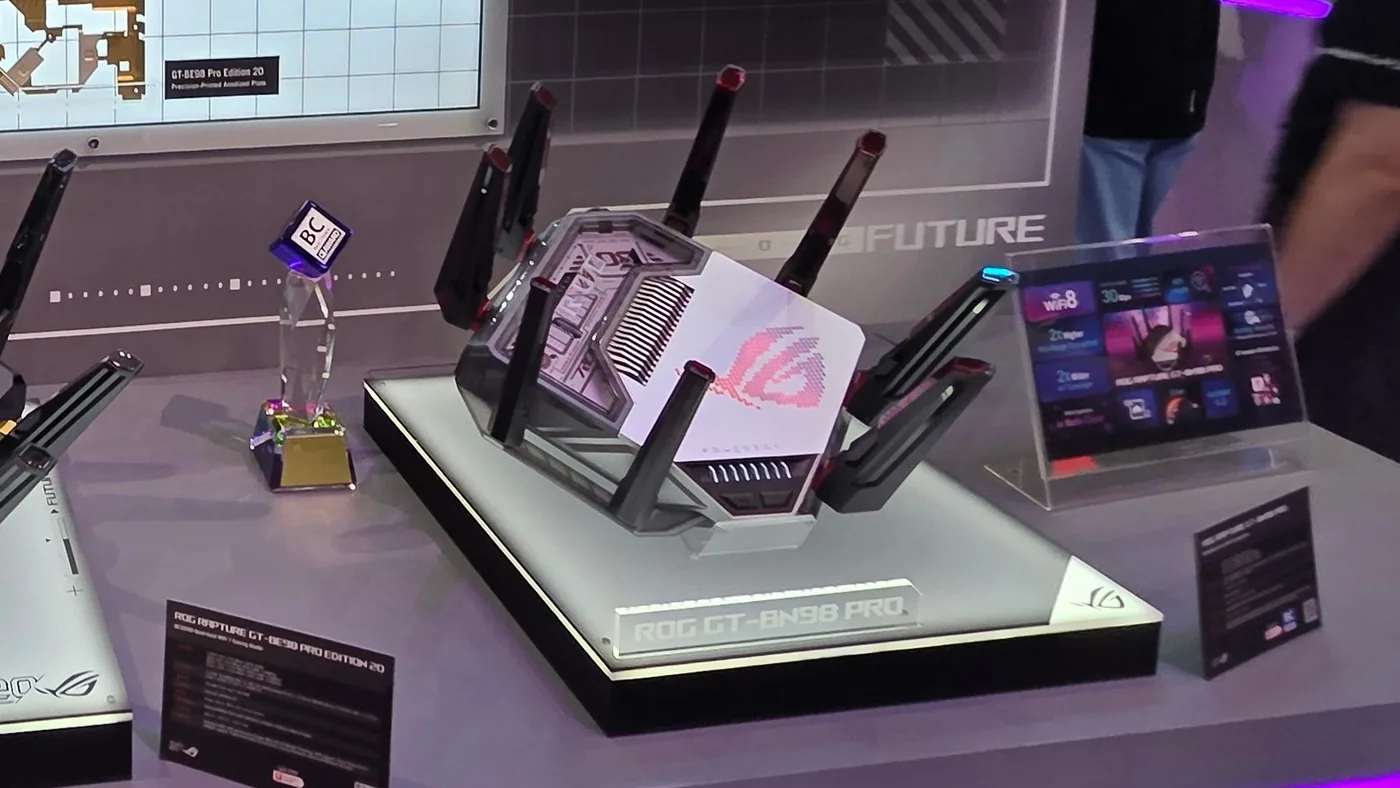 Networking hardware pictured in Tom’s Hardware coverage of Asus’s US regulatory clearance.