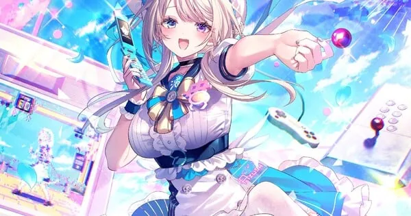 Promotional teaser visual for the Azure Memoria game announced by Entergram.