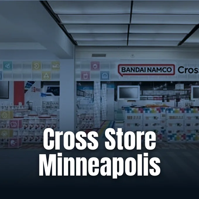 Promotional display graphic for Bandai Namco Cross Store and The Gundam Base expansion, published by SoraNews24.