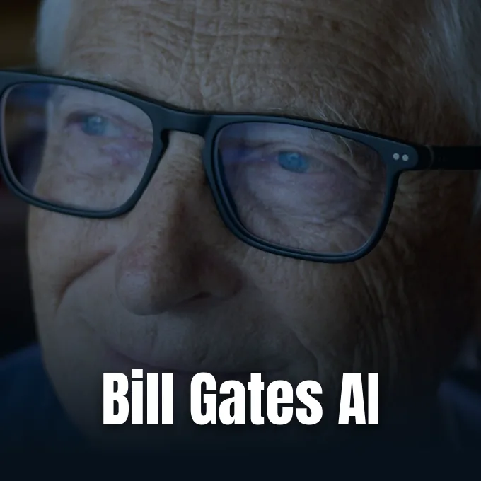 Microsoft co-founder Bill Gates discussing artificial intelligence safeguards during an interview.