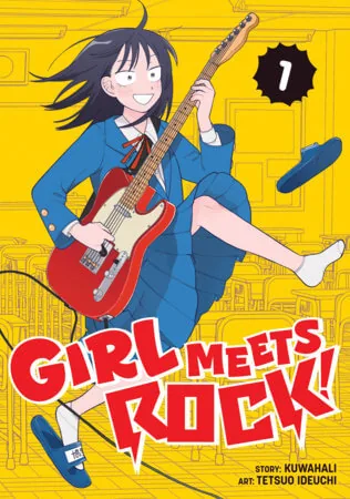 Volume 1 cover for Girl Meets Rock discussed alongside Billy Bat Volume 2.