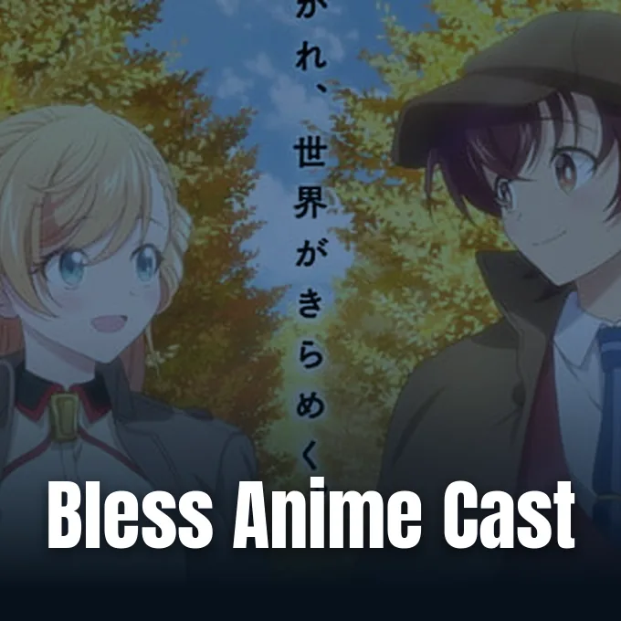 Promotional video thumbnail for the Bless anime cast featuring Oroka and Shitataka Sumeragi from Aniplex.