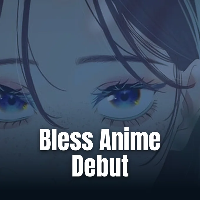 Teaser visual from Aniplex announcing the Bless anime release date for television broadcast in January 2027.