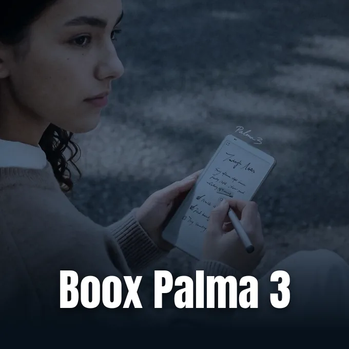 Android Police primary product photo showing the Boox Palma 3 compact e-reader.