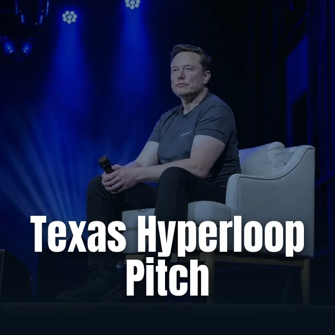 Elon Musk, founder of The Boring Company, speaking at a public event.