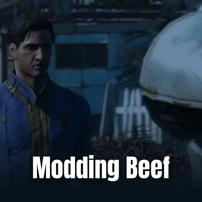 Cover image accompanying the Breaking Benjamin Fallout 4 mod story