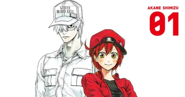 Promotional visual for the Cells at Work dental spinoff manga announcement.