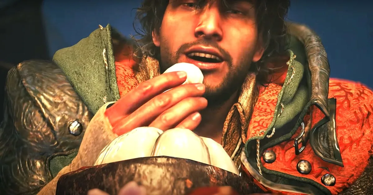 Grand Hub gathering area showcasing hunting parties in Monster Hunter Wilds.