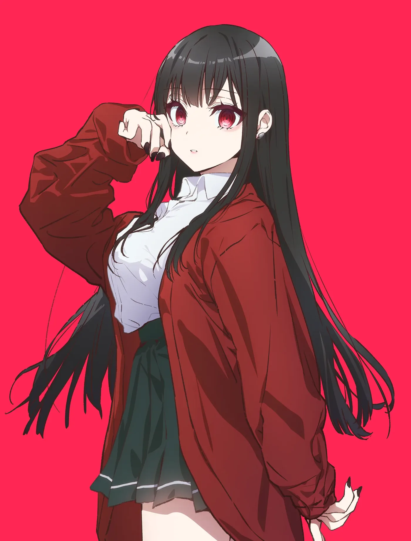 Key visual illustration for the Chihara-san anime television production.