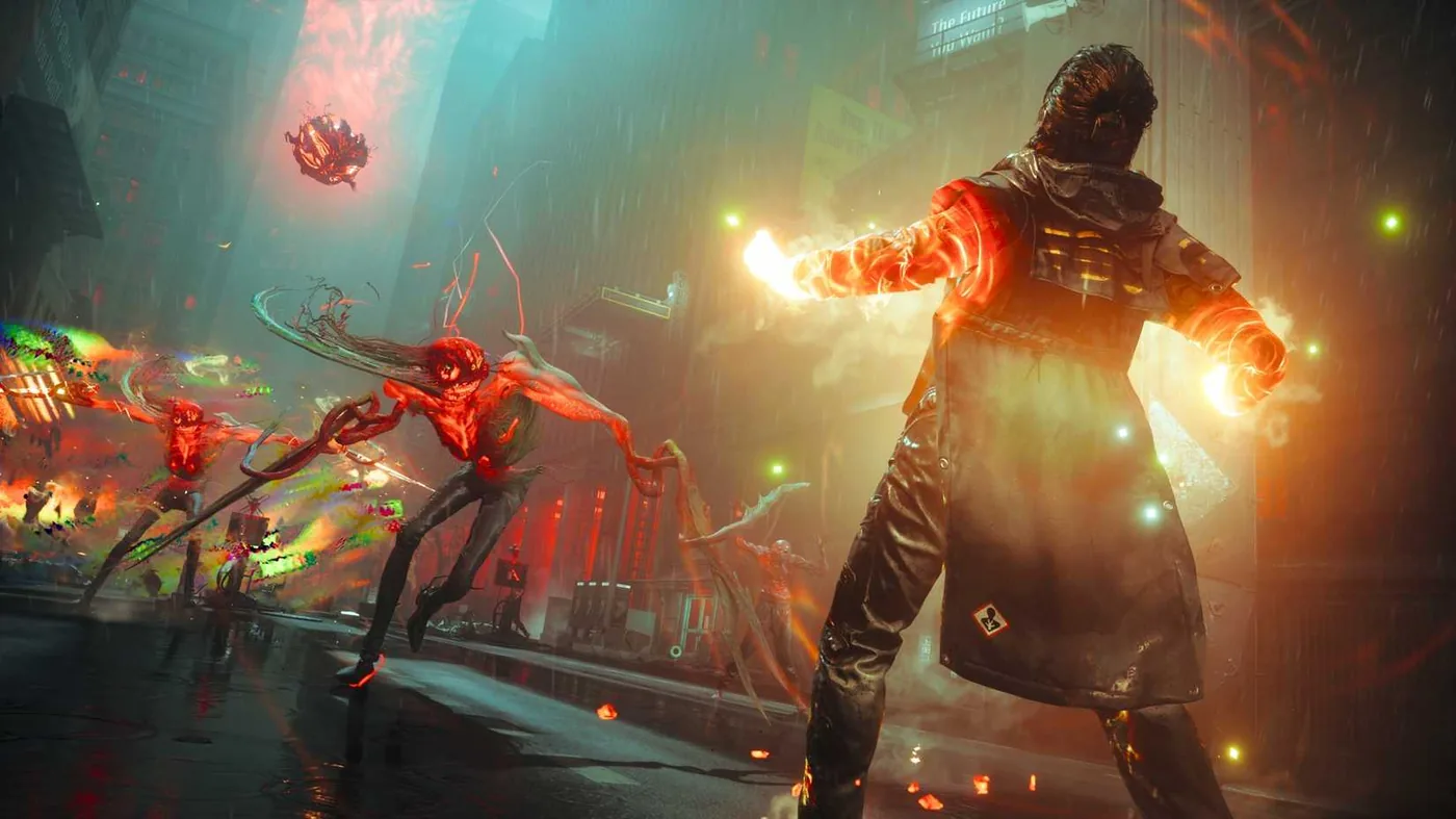 Control Resonant update gameplay capture showing Manhattan environment.