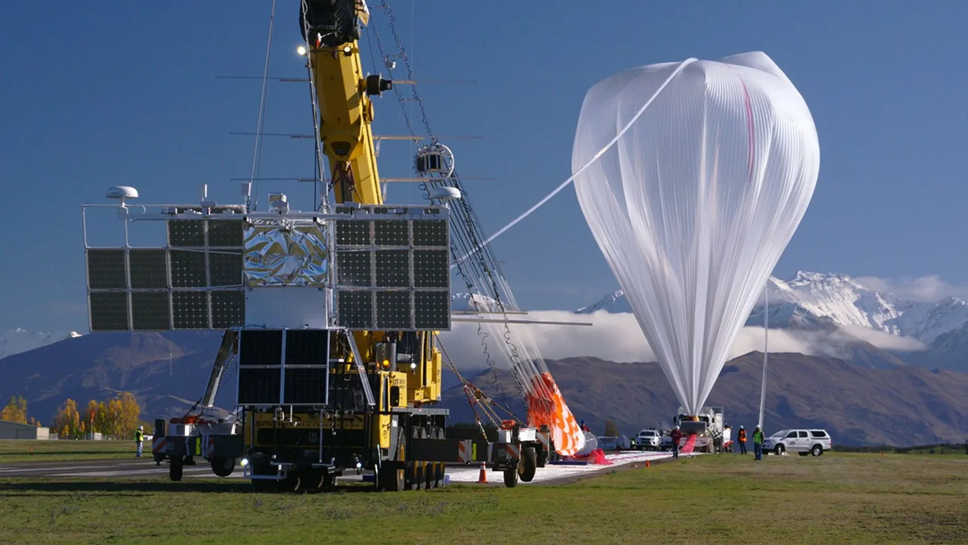 Scientific super pressure balloon inflation for testing COSI space telescope technology at Wanaka Airport
