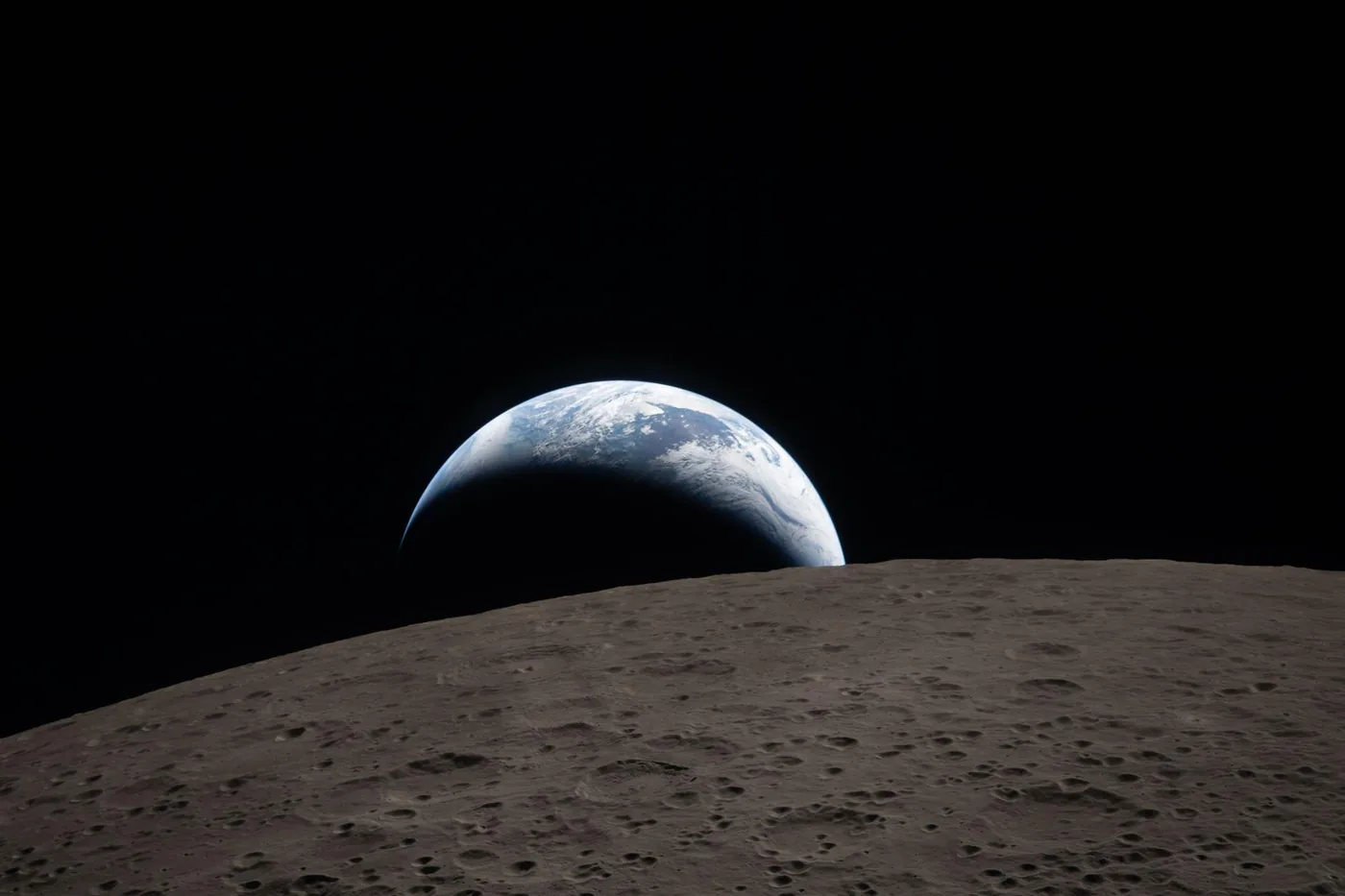 NASA Artemis mission flight equipment and lunar spacecraft undergoing testing for deep space exploration initiatives.