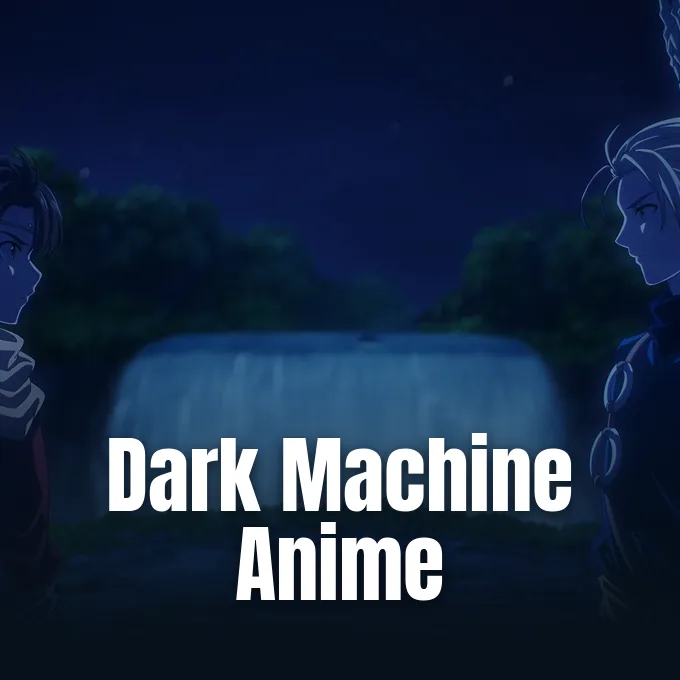 Promotional still from the third trailer for Dark Machine the Animation.