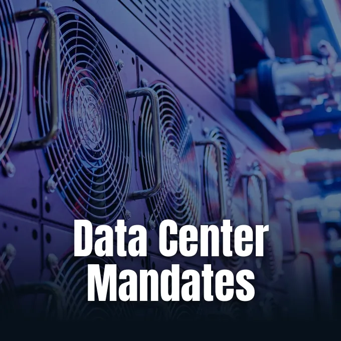 A technology facility representing data center energy infrastructure in California.