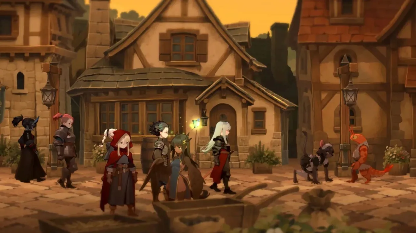 Promotional banner for Dawngazer action RPG from IGNISPHERE Studio