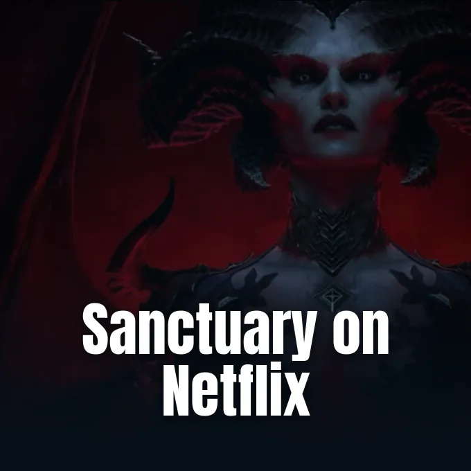 KitGuru promotional artwork pairing logos for the Diablo Netflix series report.