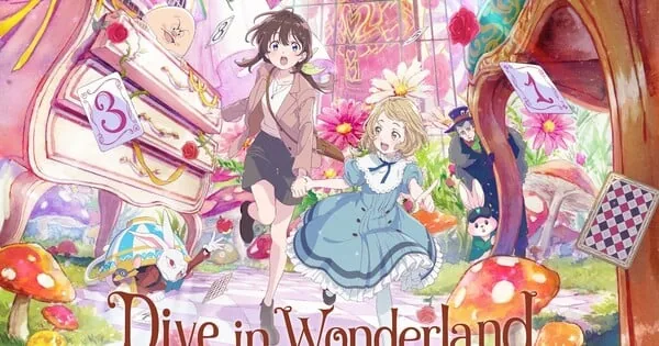 Official promotional thumbnail for Crunchyroll theatrical release of Dive in Wonderland in North American cinemas.