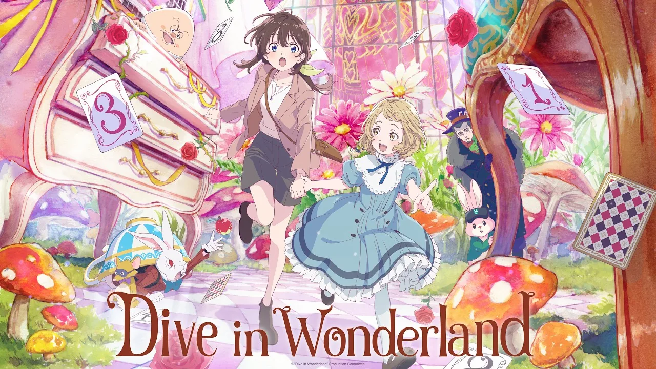 Promotional trailer frame for Crunchyroll Anime Nights theatrical presentation of Dive in Wonderland.