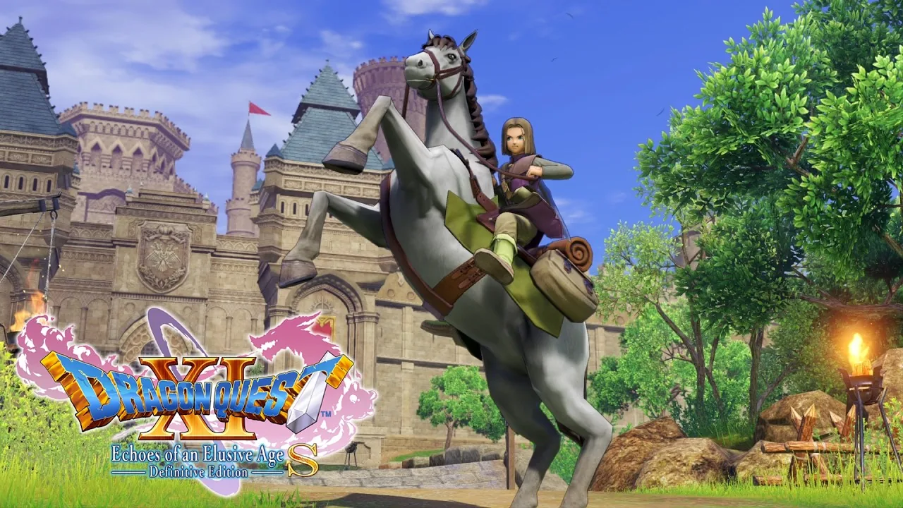 Official Dragon Quest XI S launch trailer thumbnail for Nintendo Switch 2