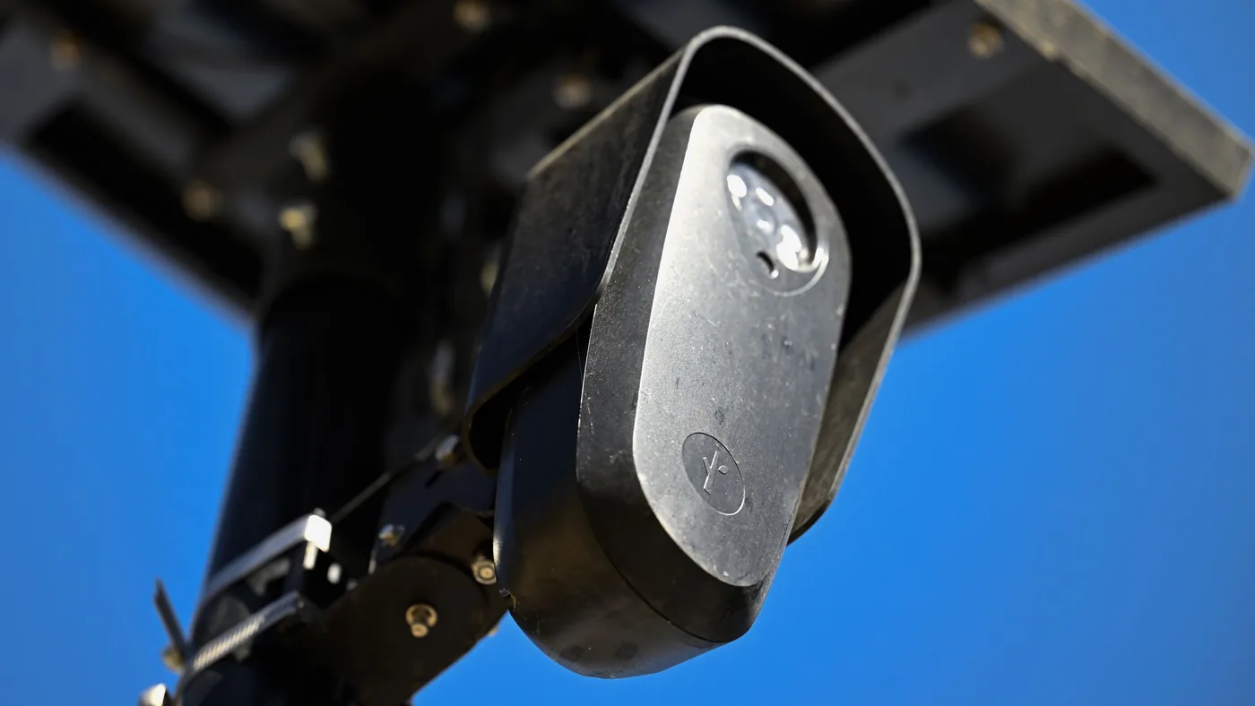 TechRadar report examining a downed Flock camera and municipal automated surveillance policies.