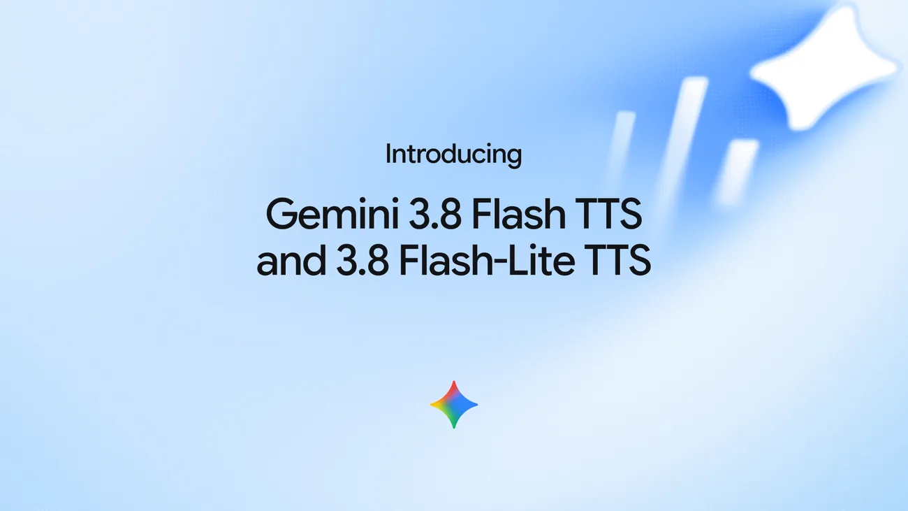 Official Google graphic introducing Gemini text to speech and audio models