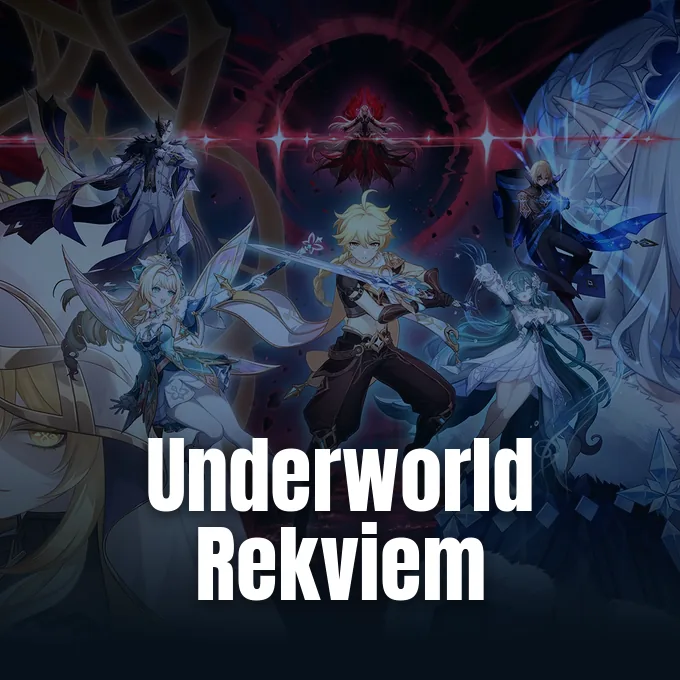 Promotional key art for the Genshin Impact Version 7.1 update announcement.