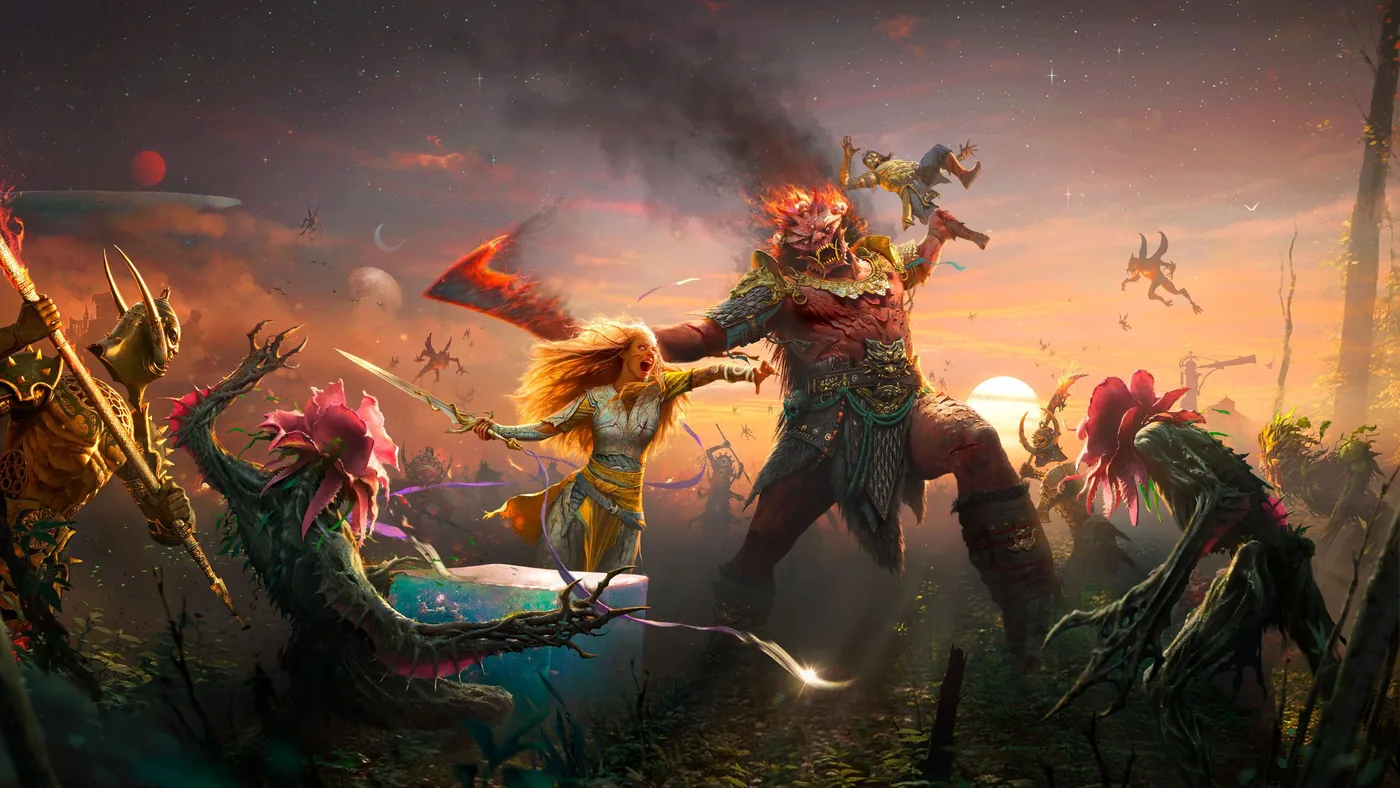 Official PlayStation promotional still for God of War Laufey