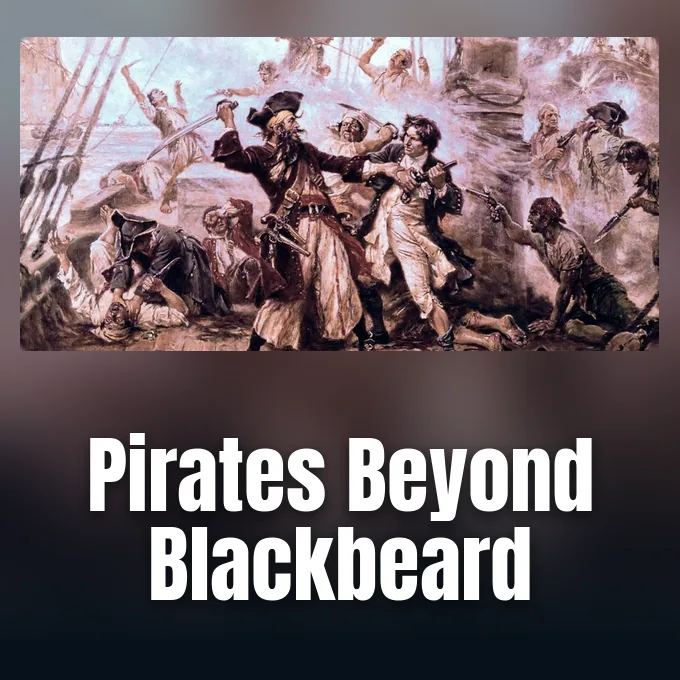 Historical artwork of maritime seafaring during the golden age of piracy published by The Conversation.