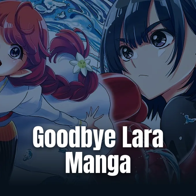 Promotional visual for the Goodbye Lara anime adaptation featuring the mermaid protagonist Lara.