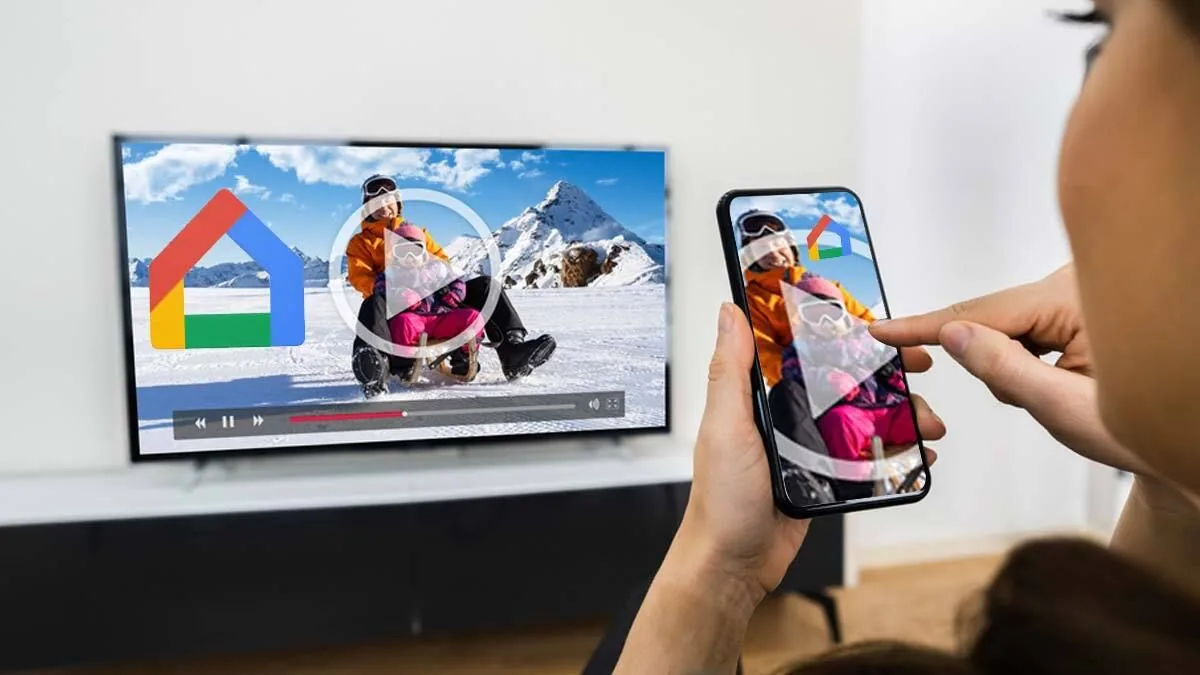 Smart home technology setup connecting to the Google Home MCP server platform.
