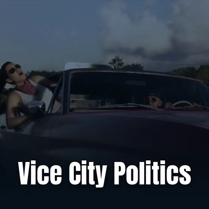 Promotional image accompanying coverage of GTA 6 advertising negotiations in Miami Beach.