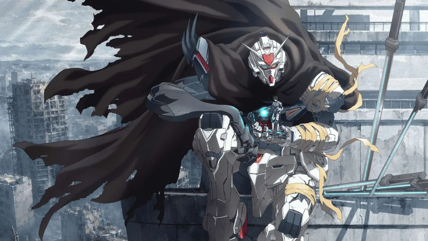 Official teaser visual for the Mobile Suit Gundam RG XARX-ZERO anime production.
