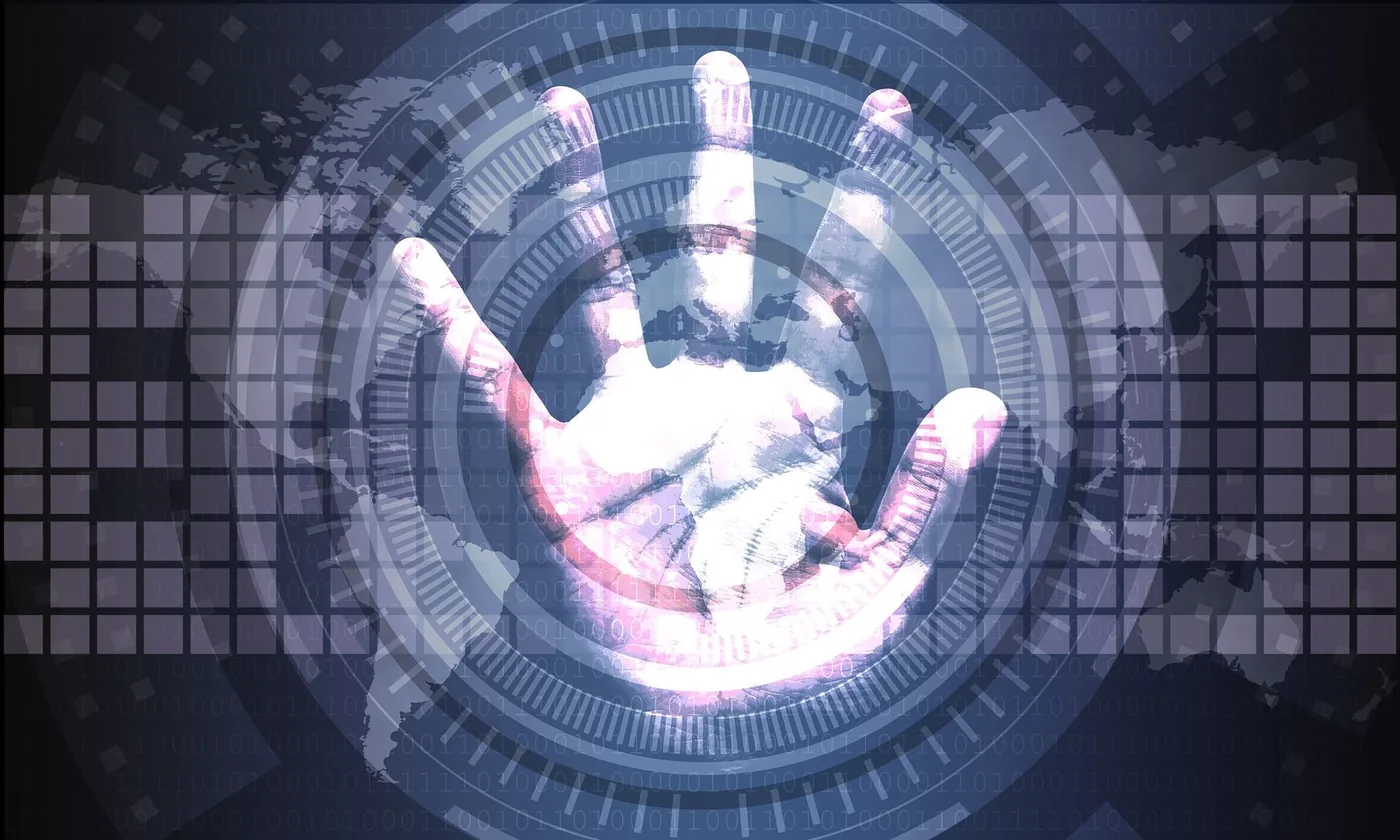 Digital cybersecurity illustration representing the Gyazo data breach investigation.