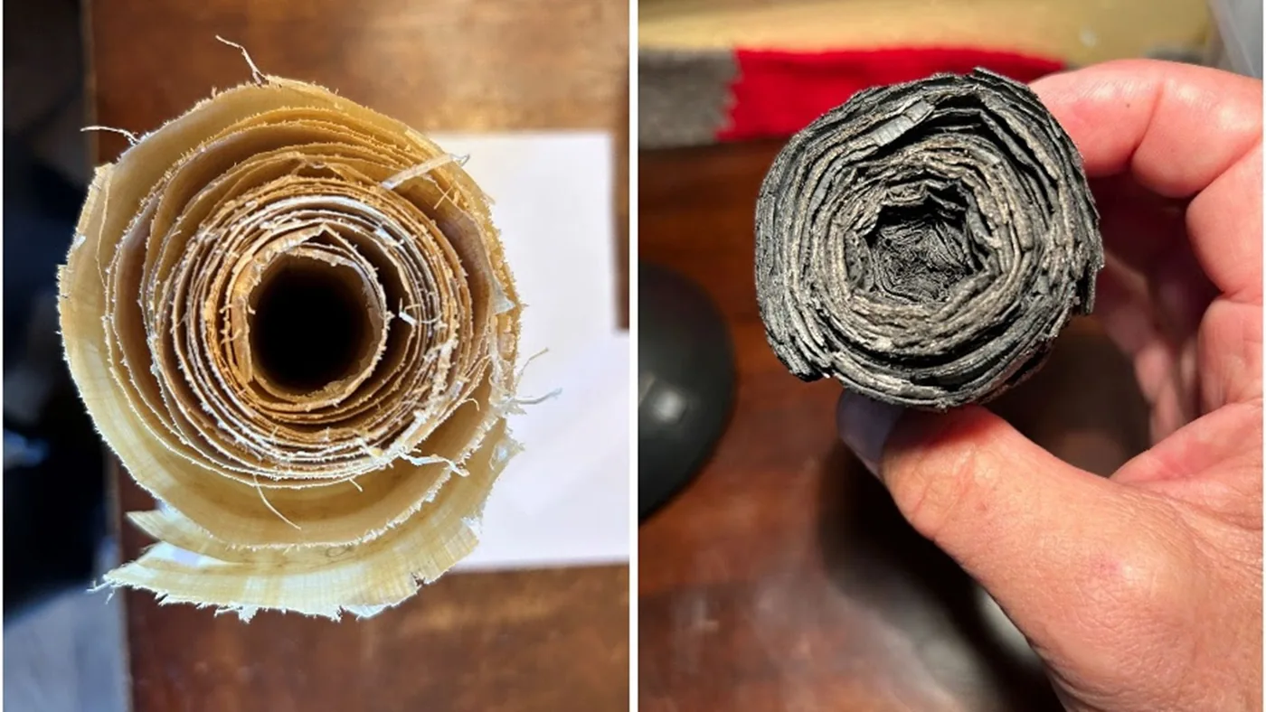 Live Science coverage of the experimental study on carbonized Herculaneum scrolls.