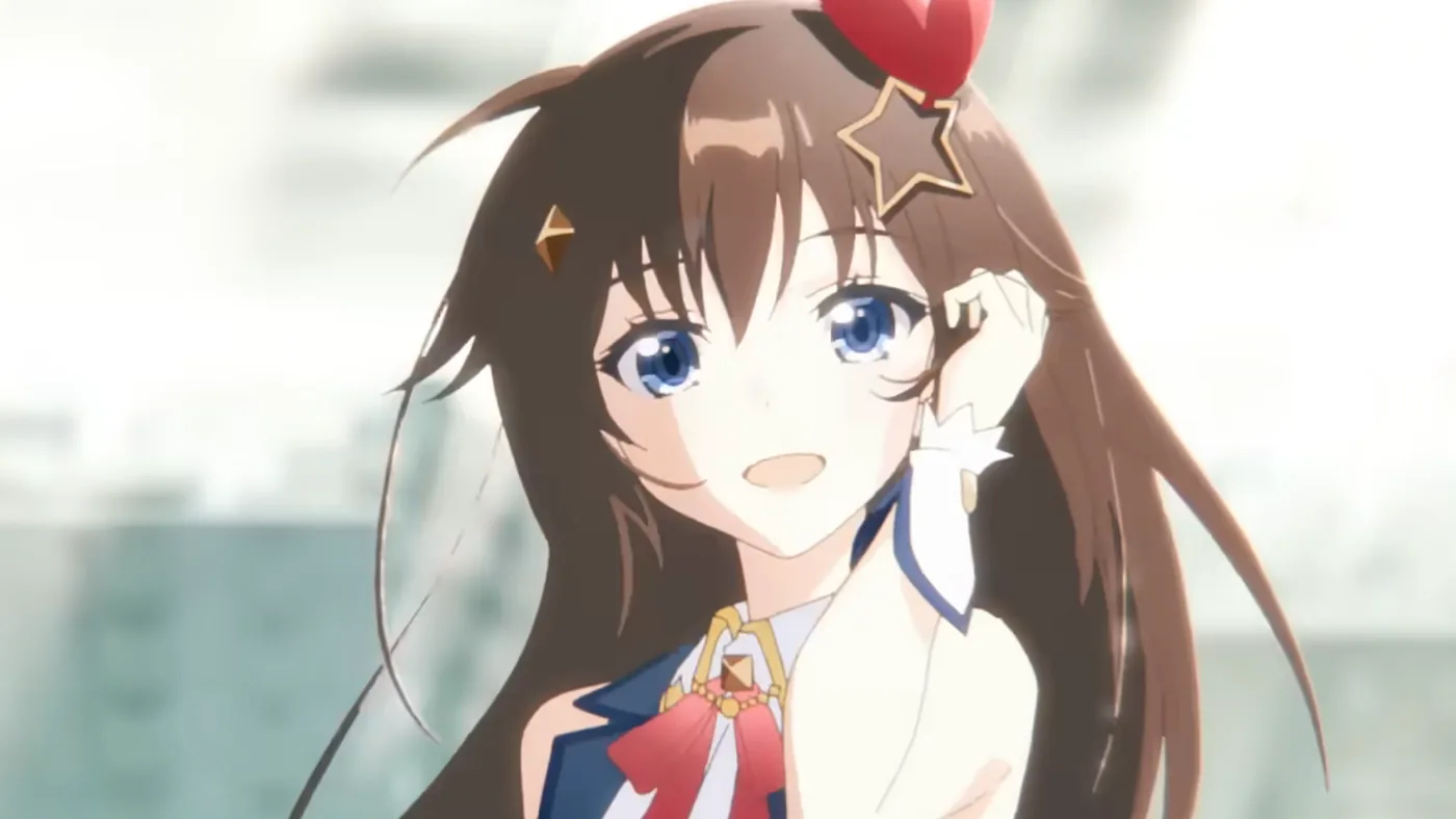 Teaser visual for the Odekake hololive anime showcasing the participating hololive VTuber agency talents.